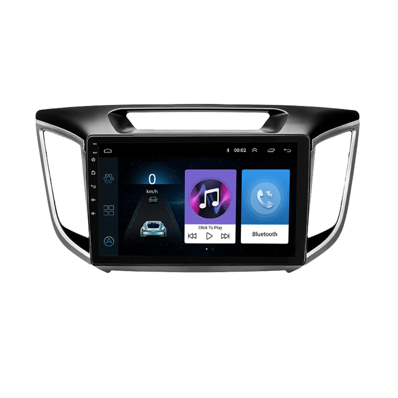 ix25 Android 8.1 car dvd gps player For Hyundai Creta ix25 with car radio and navigation playback multimedia video stereo IPS HD - Цвет: ix25