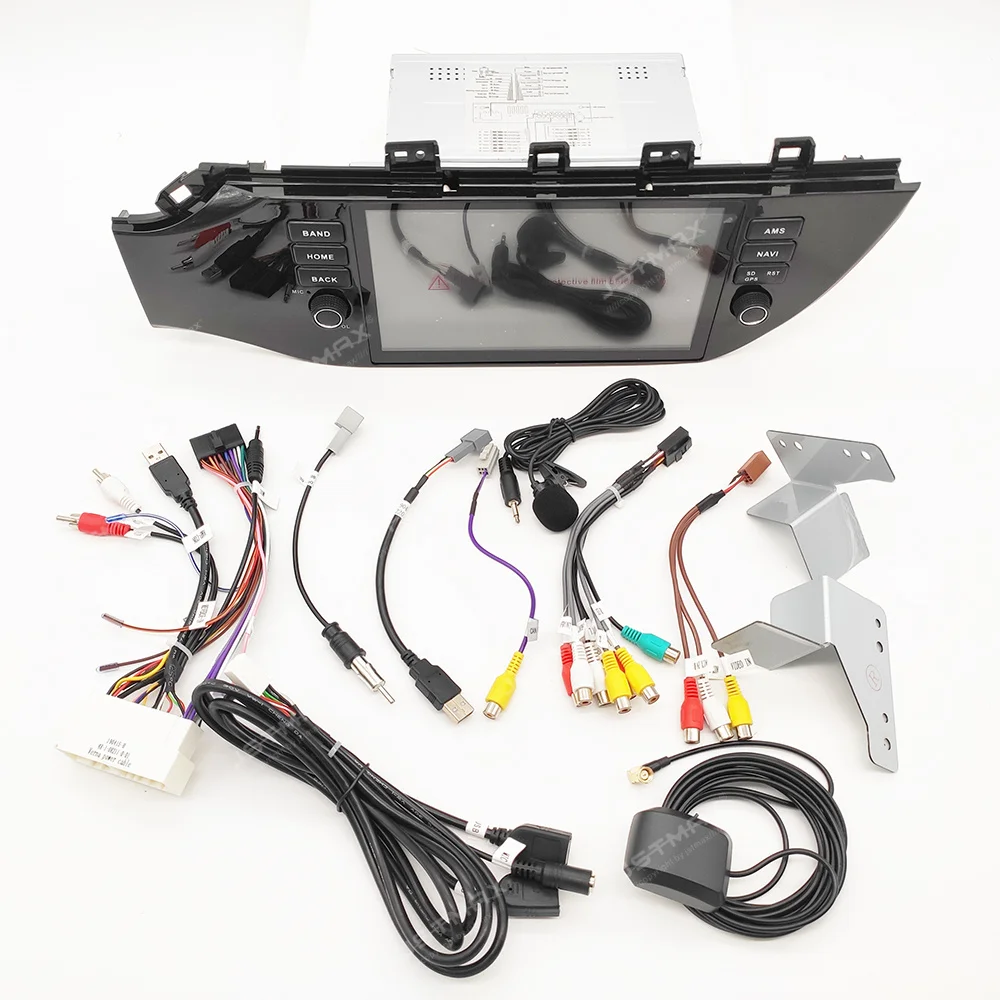 JSTMAX " Android 9,0 автомобильный dvd для KIA K2 RIO gps navi Восьмиядерный 4 Гб 64 Гб Авто Стерео головное устройство gps плеер(без dvd