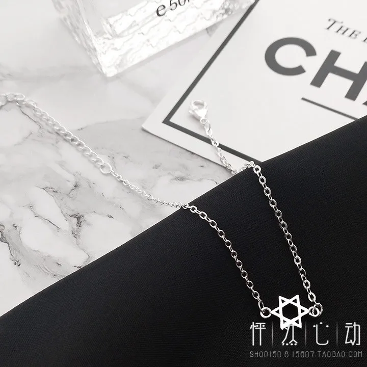 In 2017 the new fashion jewelry pentagonal star bracelet incarnate clothing apparel pin adorn article | Украшения и аксессуары