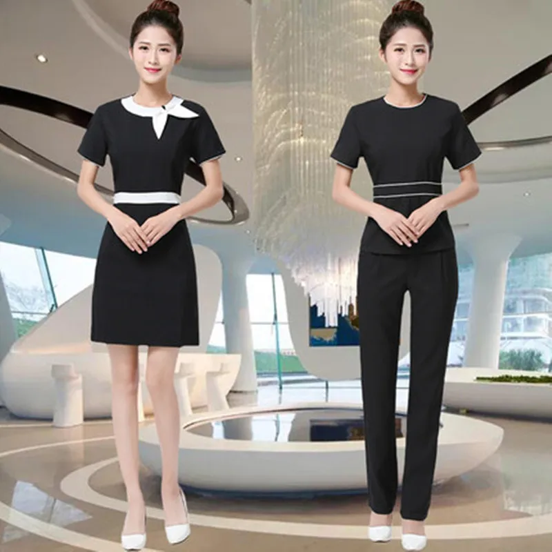 Новый дизайн косметолога рабочая одежда для женщин весна/лето униформа