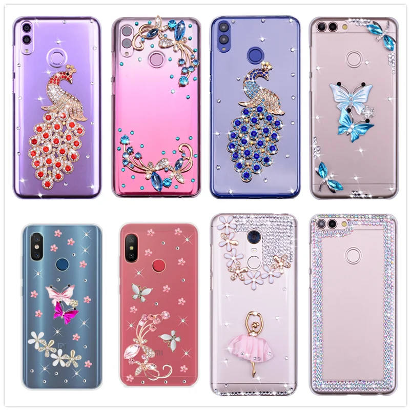 Чехол для Xiaomi A3 Mi 9T 8 Lite 6 Redmi 8a 9c 9a 9 Note 7 Pro 8T силиконовый чехол с павлином телефона 7a 5