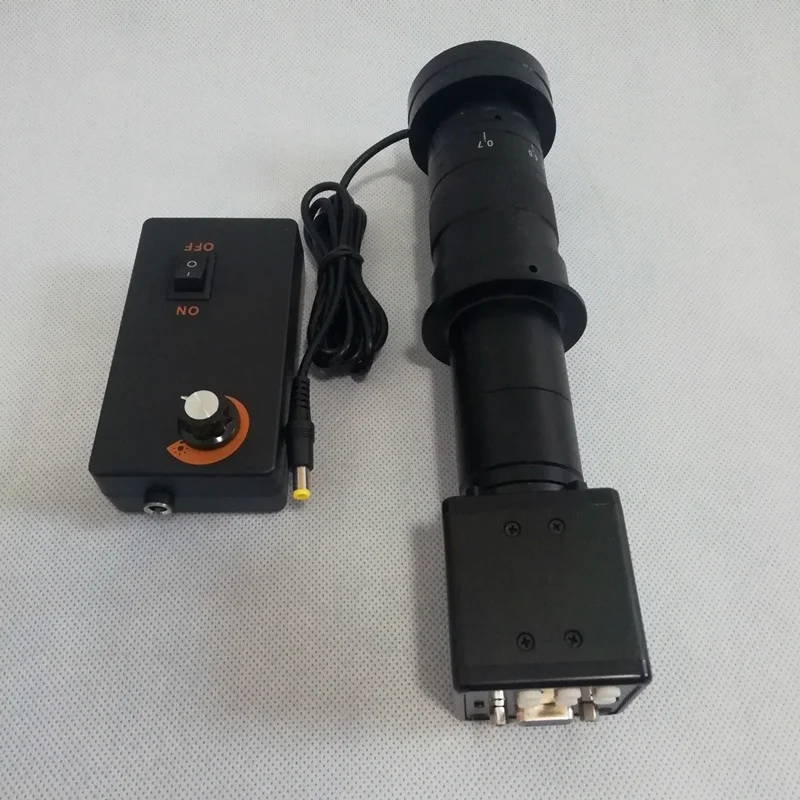 Цифровой микроскоп FGHGF VM-10A 180X Times зум-объектив 0 7-x C-Mount камера VGA 2 миллиона
