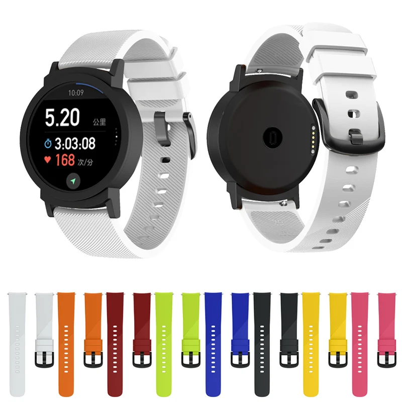 Сменный силиконовый браслет для часов умных Ticwatch E HSJ 19|Смарт-аксессуары| |
