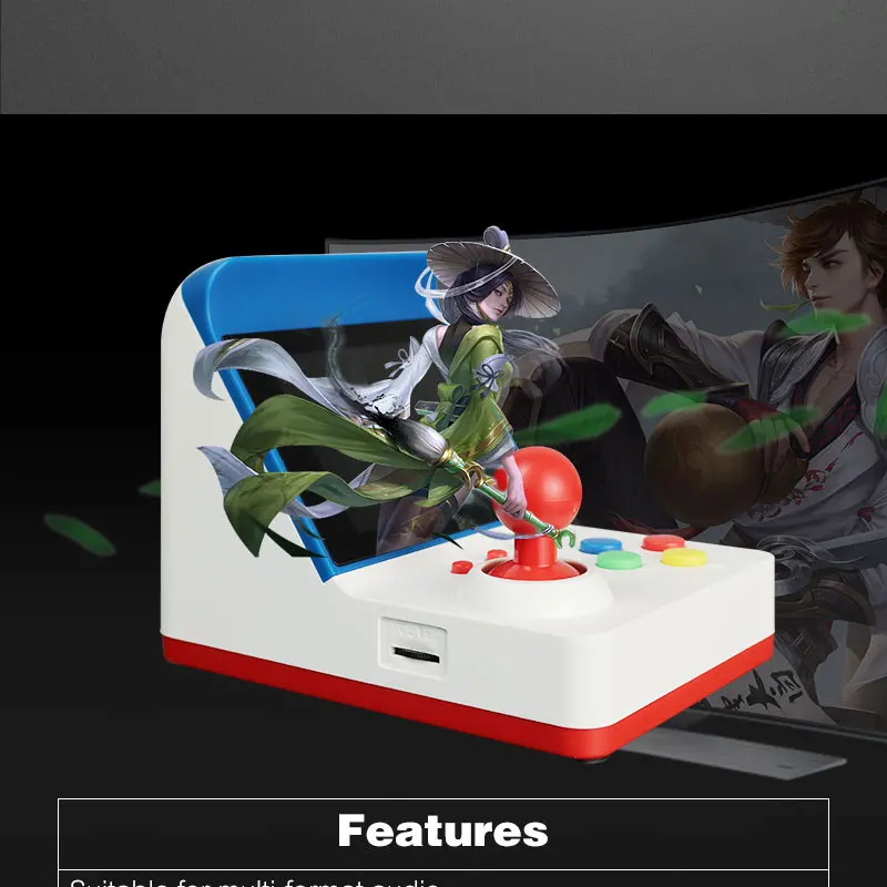 Новинка 3 дюймовая 8 битная портативная ретро мини аркадная станция игровая