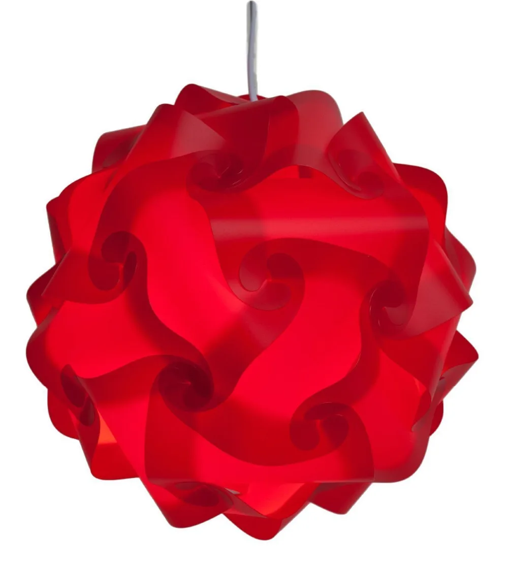 2016 новое поступление 5 цветов 28 см 30 шт. IQ Puzzle Creative Jigsaw Bar Decor Light Lamp абажур дизайн