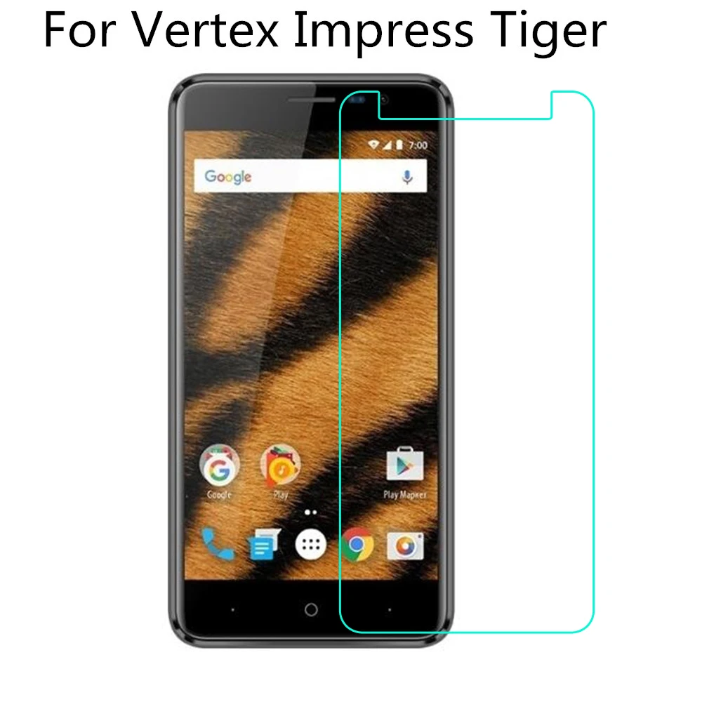 Ультратонкое закаленное стекло для Vertex Impress Tiger Премиум Защитная пленка экрана |