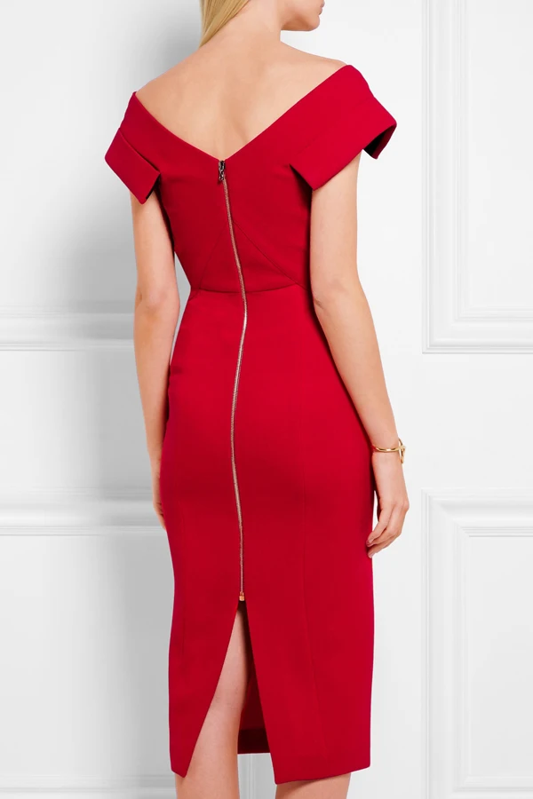 Женские Новое поступление Летнее 2019 с коротким рукавом узкие вечерние платье на