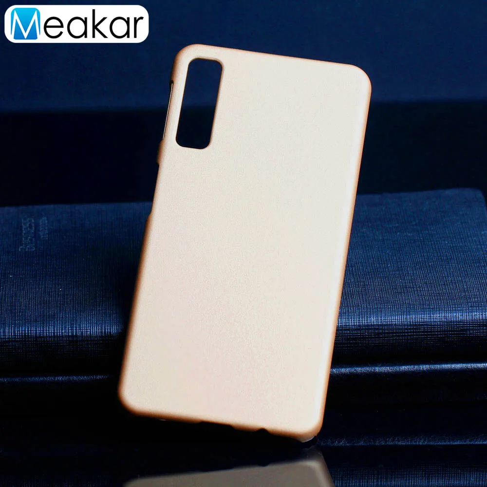 Coque 5.7For samsung Galaxy A7 чехол для samsung Galaxy A7 SM A750 A750F SM-A750 SM-A750F чехол-лента на заднюю панель - Цвет: Golden