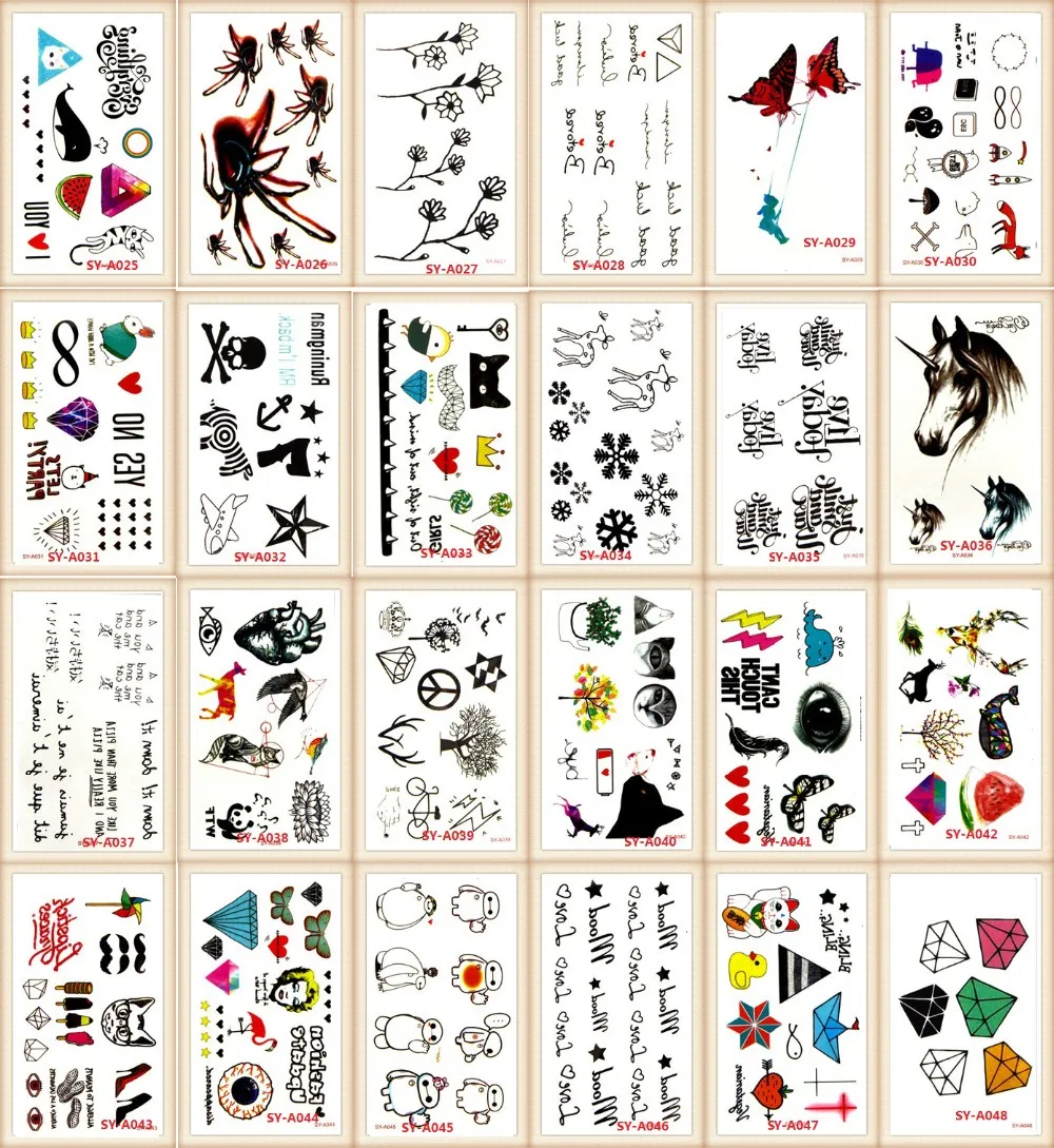 10 PCs in 500 style Wall sticker Water transfer tile stickers for kids rooms home decor wall decals art Lavender