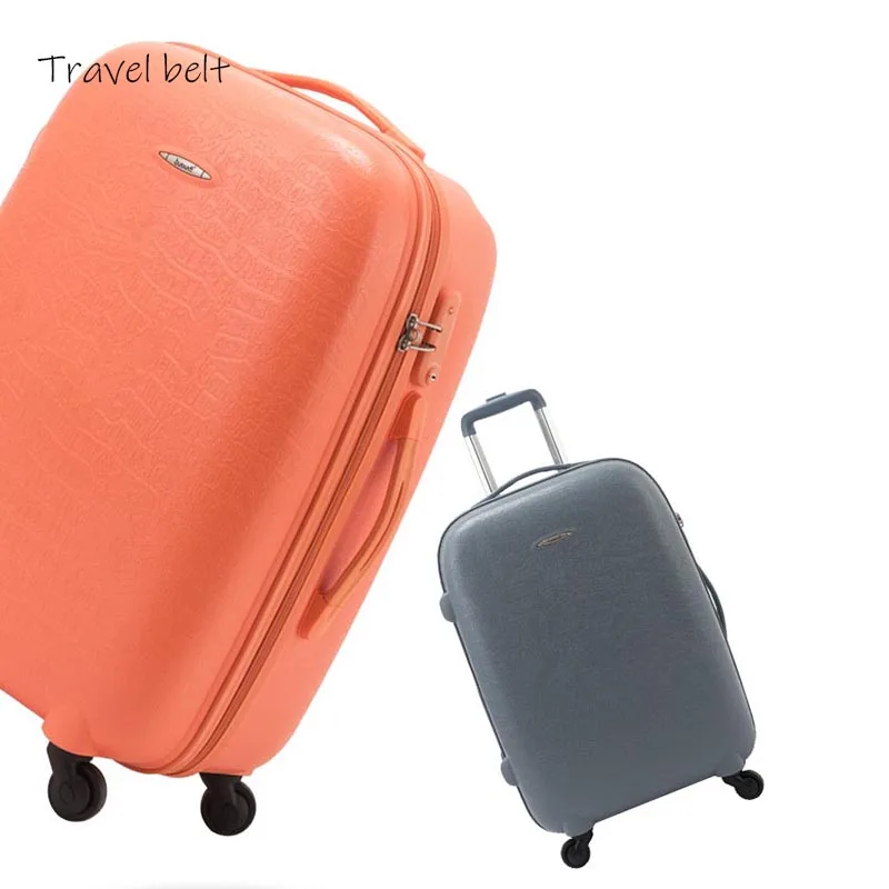 Дорожный пояс для женщин корейский чемодан на колесиках большой вместимости