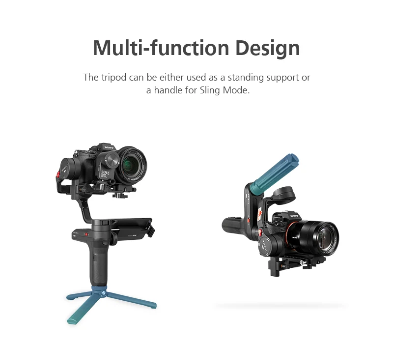 Zhiyun WEEBILL LAB Ручной штатив ручной захват нескользящий Штатив для Gimbal ручные