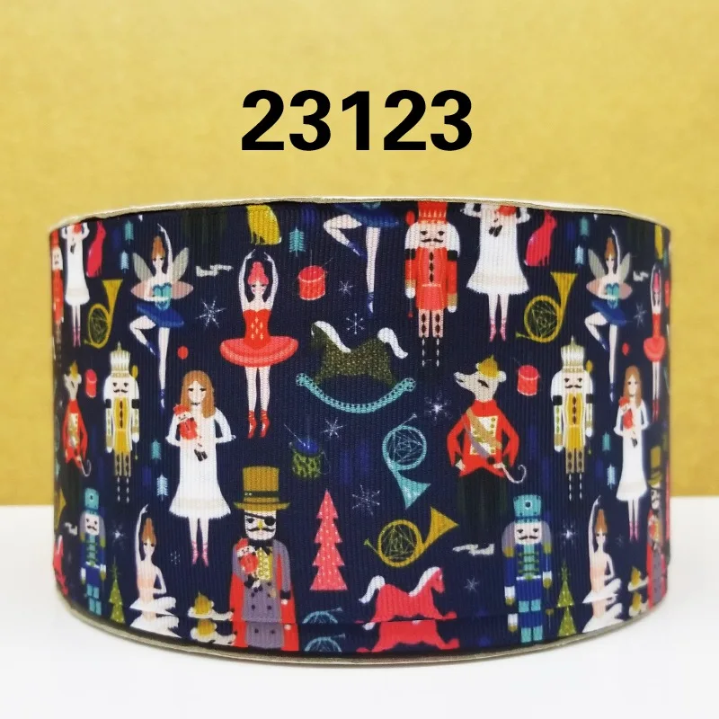 Бесплатная доставка 50 ярдов мультяшная печатная корсажная лента 22912|Ленты для