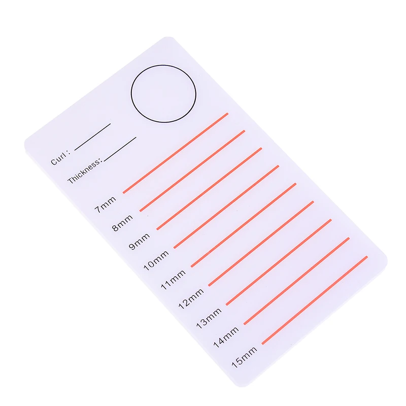 

1pc Eyelash Acrylic Pallet lash Holder Eyelash Extension Tools Lash Individual Eyelash Volume Eyelashes Makeup Tools Glue Holder