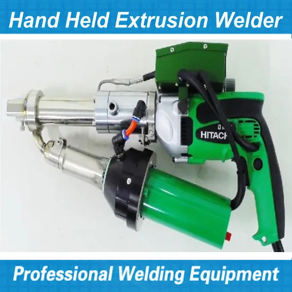Japanese auger 800w with 1600W hot air welding gun extrusion welder pistola ad aria calda di plastica della saldatura | Инструменты