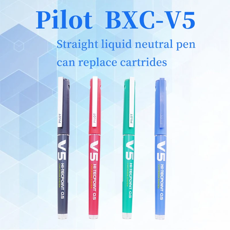 Pilot Japan BXC V5/V7 0 5 мм/0 7 мм гелевая ручка S может заменить чернильный картридж иглы