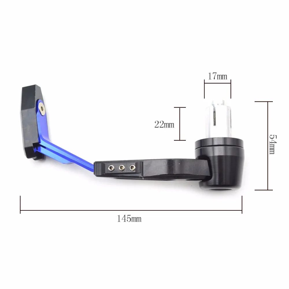 Защитный Рычаг для мотоцикла 22 мм 7/8 дюйма Kawasaki Ninja ZX6R ZX10R Z300 ZZR140 Z 750 S