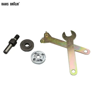 5 в 1 Набор адаптер для электродрели 100 Угловая шлифовальная машина Соединительная резьба М10 для ID 16 мм откидной диск