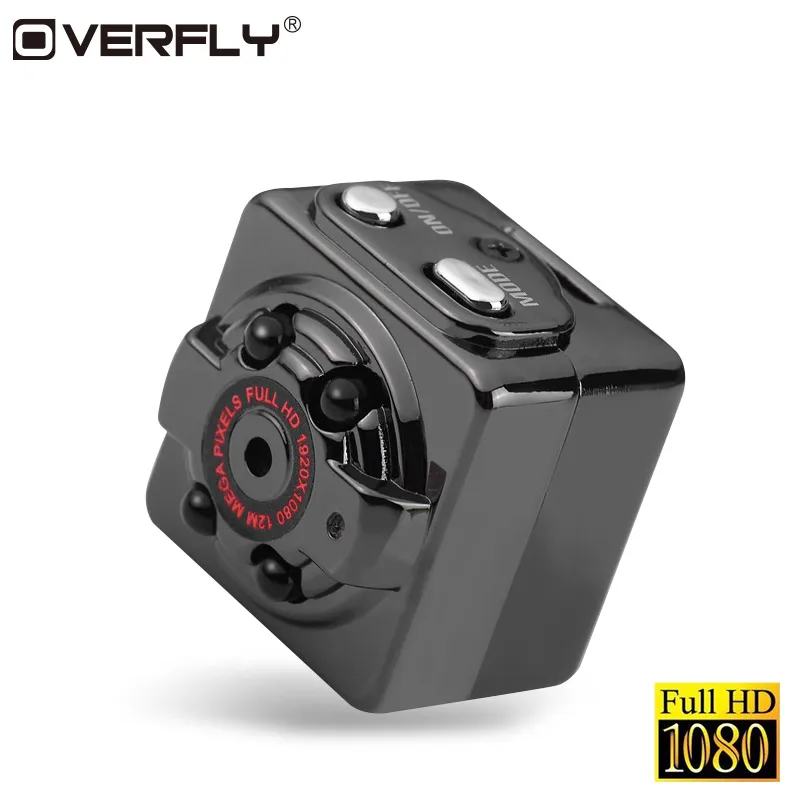 Overfly Мини Видеокамеры HD 1080P SQ8 микро Спорт DV Out видеокамера Поддержка TF карта