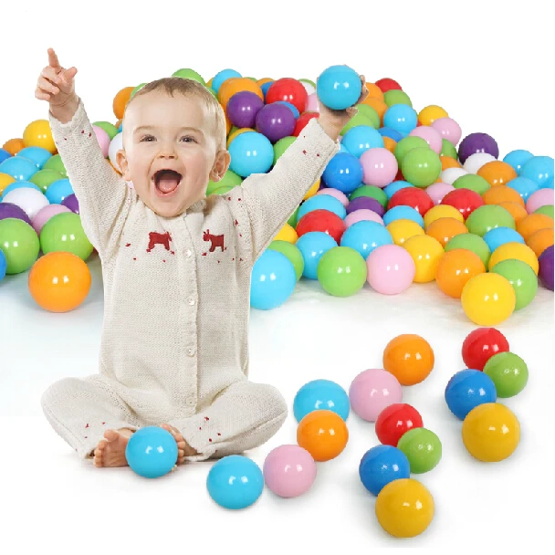 Colorful marine ball Do not accept the color selection: random delivery (10 PCS) | Игрушки и хобби