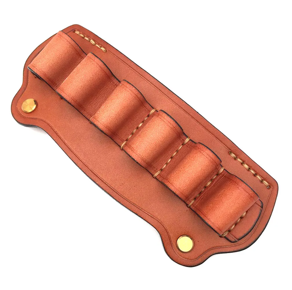 6 круглых кожаных тактических охотничьих боеприпасов кобура для пули дробовик