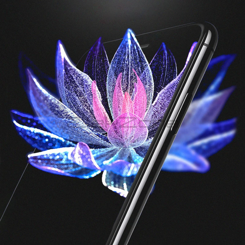 Закаленное стекло с полным покрытием для iPhone 7 8 6 6s Plus X Защитная пленка 6S защитное
