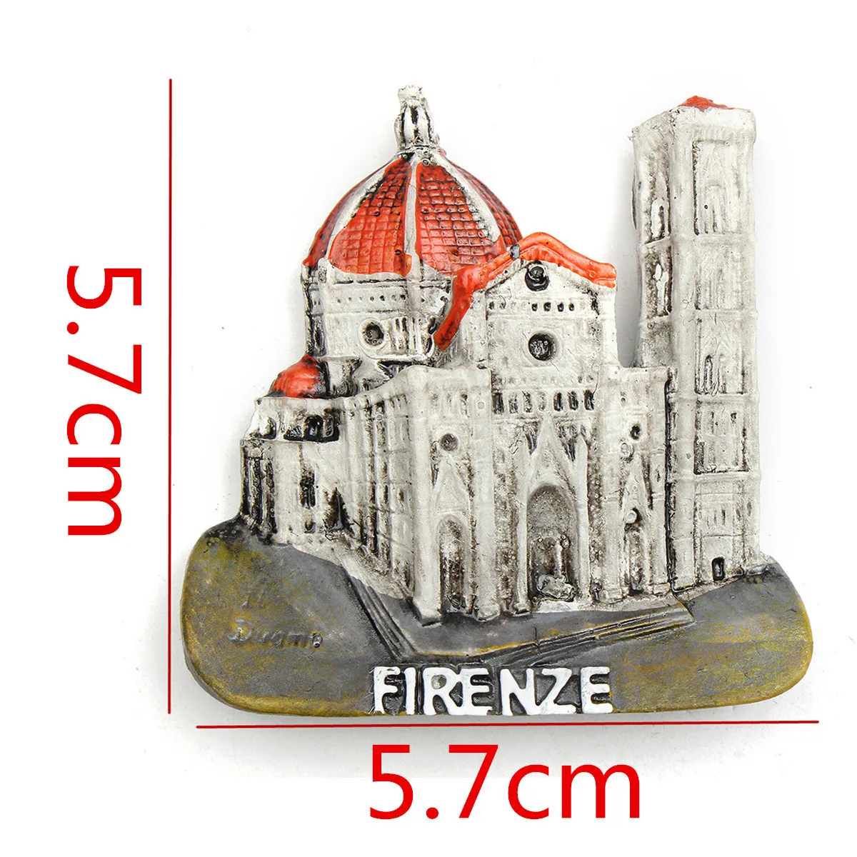Florence Италия резина магнит на холодильник Сувениры 3D наклейка Путешествия