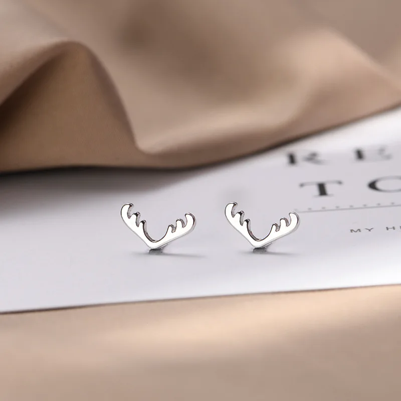 

ModaOne Cute Small 925 Sterling Silver Stud Earrings For Women Animal Korean Jewelry Gift For Girl oorbellen