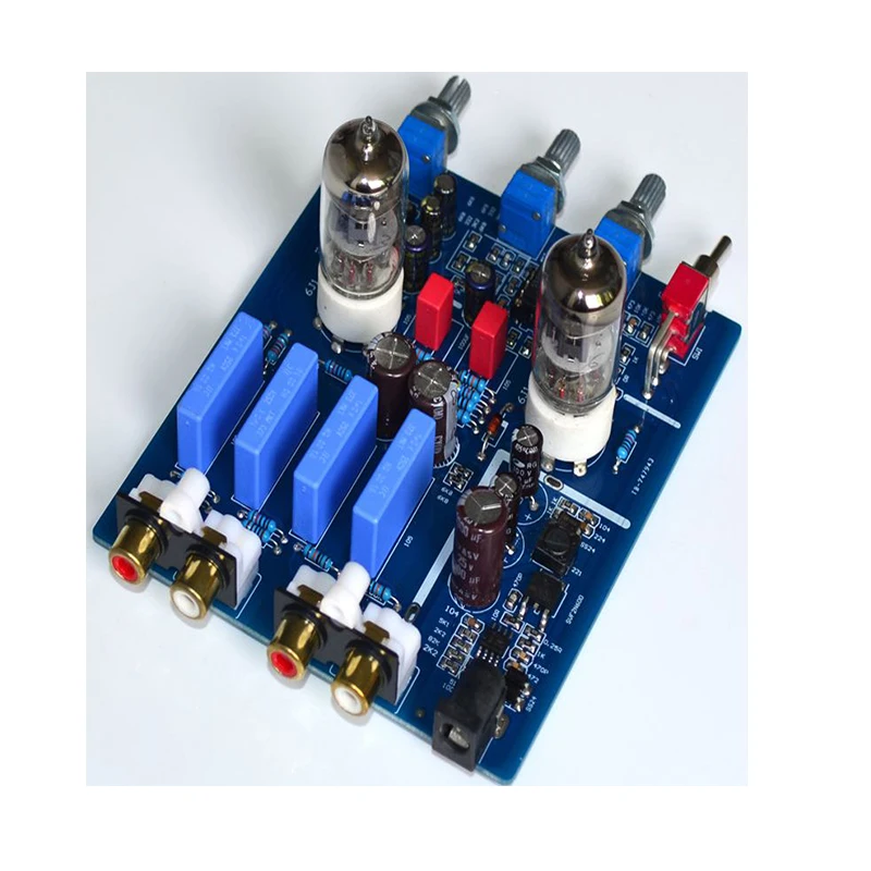 Preamp KYYSLB hifi bile трубка 6J1 с высокой и низкой регулировкой звука Hi Fi аудио