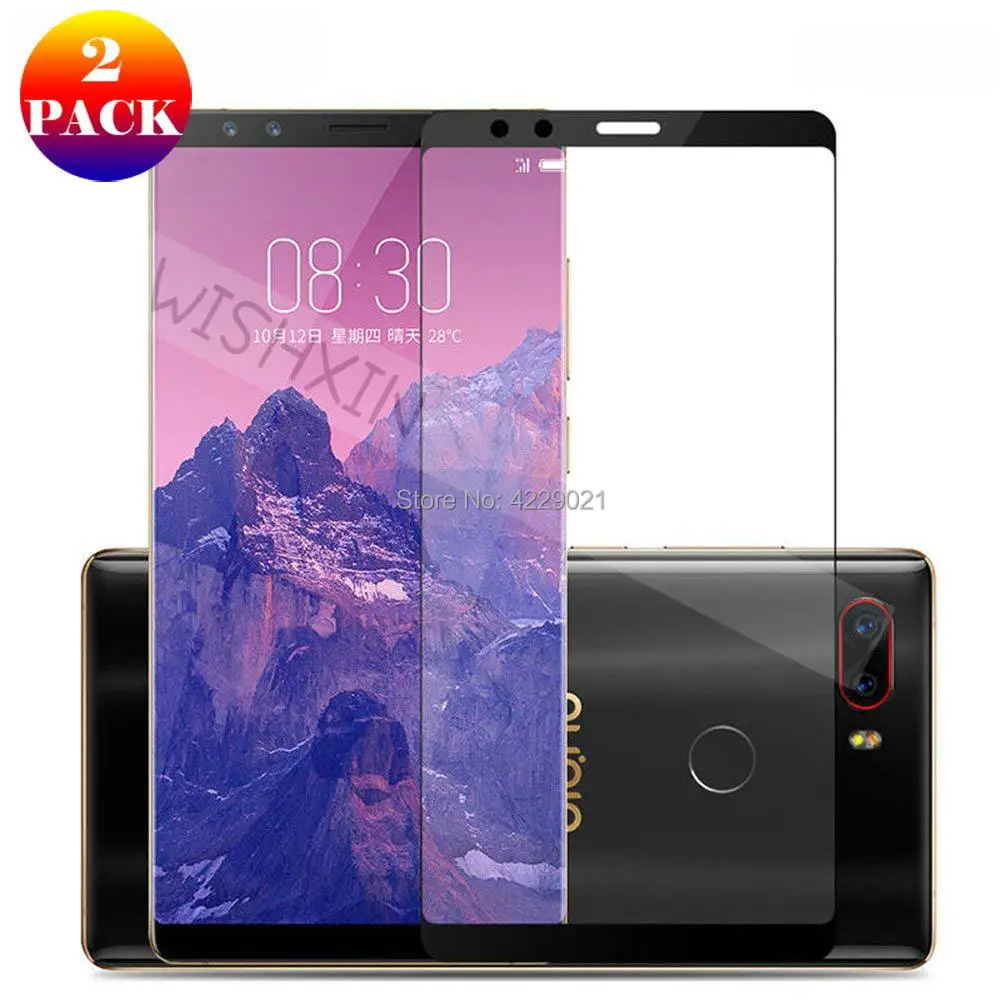 Закаленное стекло для ZTE Nubia Z17 2 шт. Защита экрана Z 17 lite NX591J полноэкранное 5 дюйма