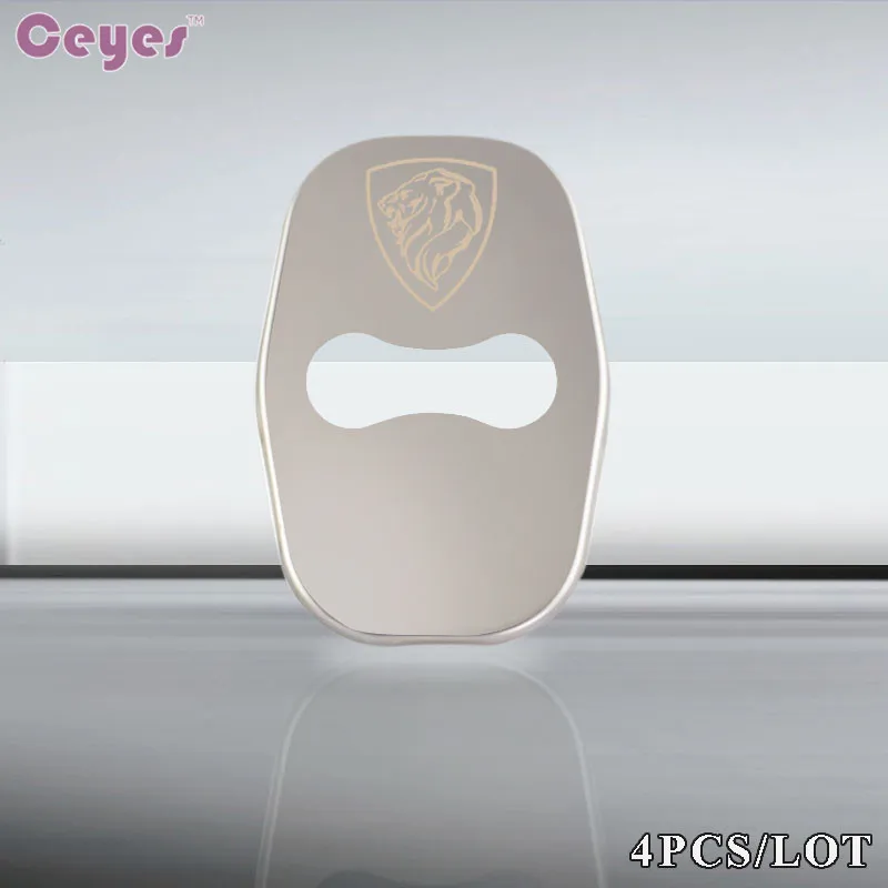 Ceyes автомобильный Стайлинг украшение автомобиля пряжка чехол для Peugeot 307 206 308 207 406