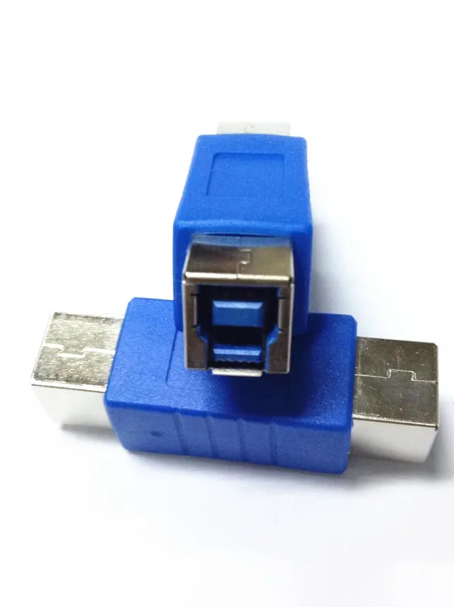 USB 3 0 конвертер голова USB3.0 высокая скорость б женский * B Женский адаптер разъем BF/BF