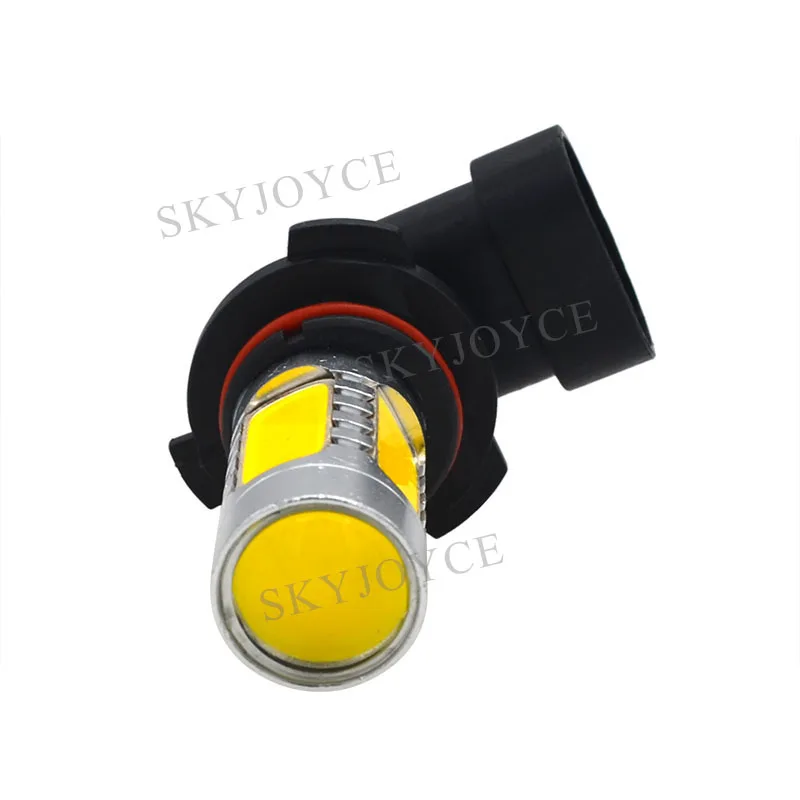 SKYJOYCE 1 пара мощная 7 5 Вт 9006 СВЕТОДИОДНАЯ Лампа для проектора 12 В переменного тока