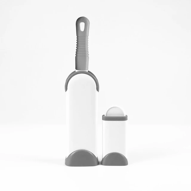 gray set Щетка для домашних животных, меховая Расческа для собак, инструмент для удаления шерсти домашних животных, щетка для кошек, двусторонняя мебель для дома, дивана, одежды, средство для удаления ворса - Цвет: gray set