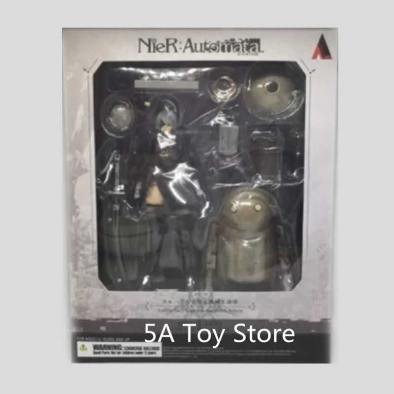 

Game anime figure NieR Automata YoRHa No. 2 Type B 2B PVC Action Figure Model Doll Toys 10CM