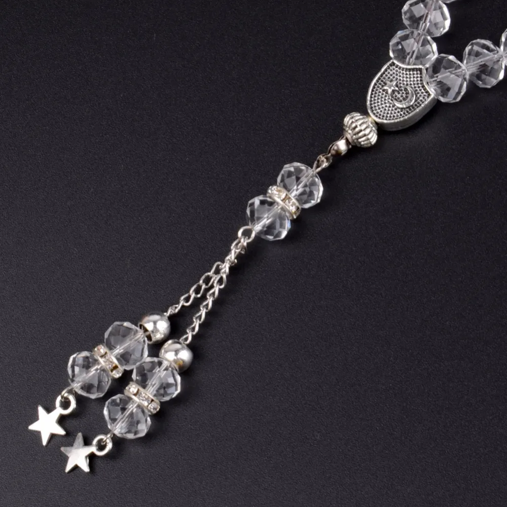 Женские и мужские ювелирные изделия Tasbih браслет ручной работы 33 молитвенные