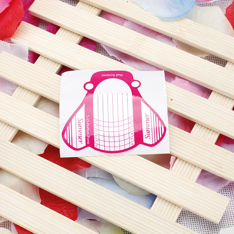 Форма направляющей для дизайна ногтей акриловых УФ-гелевых наконечников