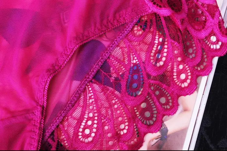 Женское кружевное нижнее белье AS11 соблазнительное Прозрачное большого размера с