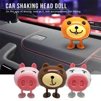 car ornament cute shaking head doll automobiles interior dashboard swing nodding animal doll decoration ornaments toys gift