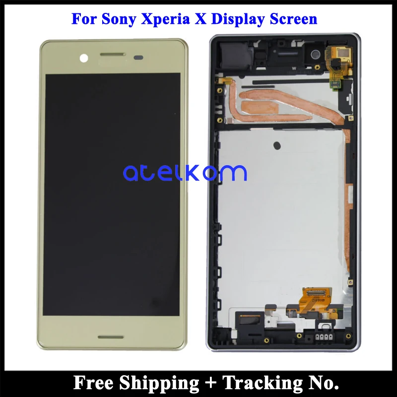 ЖК дисплей класса AAA для Sony Xperia X F5121 5 0 дюйма сенсорный дигитайзер в сборе|Экраны
