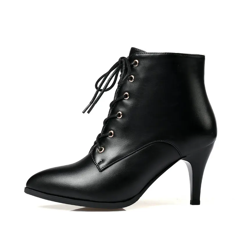 NESIMOO/2018 ботинки в байкерском стиле Осенняя обувь на высоком квадратном каблуке