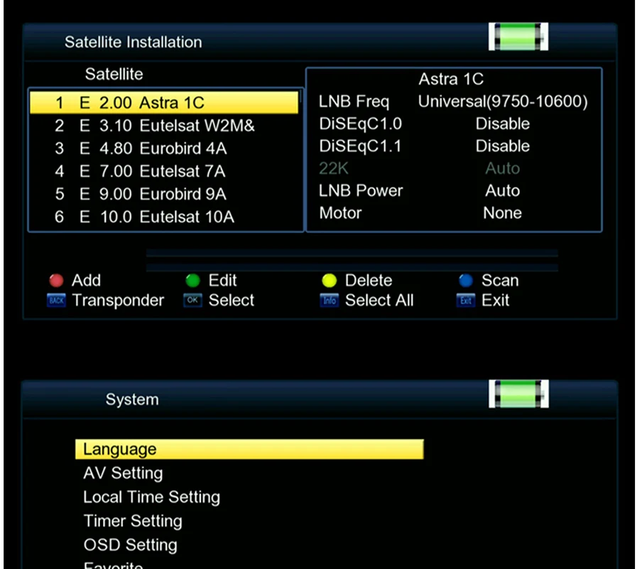 Цифровой спутниковый искатель V8 Finder HD lcd DVB-S2 SatFinder MPEG2 MPEG4 3000ма батарея V8 Finder FTA Полностью DVB Sat Finder