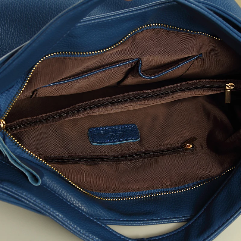 Высококачественные модные женские сумки из натуральной кожи через плечо