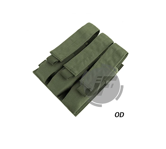 Emerson тактический MOLLE EmersonGear охотничий быстрый доступ тройной SMG Журнал Mag Чехол держатель сумка для MP5/MP7/KRISS