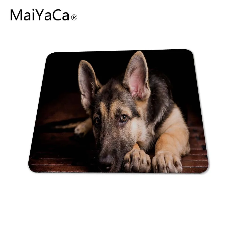 Maiyaca немецкая овчарка мягкая резиновая aming Мышь Эймс черный Мышь Pad 18*22 см 20*25 см и 25*29 см