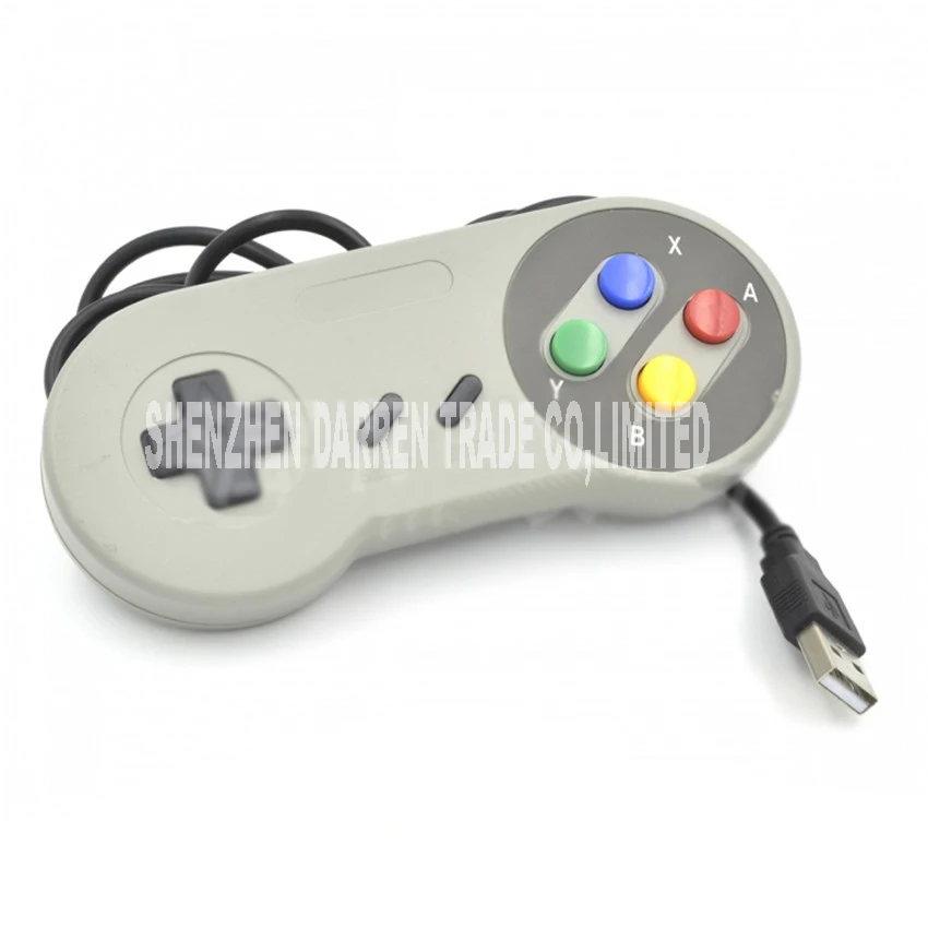 Игровой USB джойстик высокого качества в стиле ретро Серый Джойстик Геймпад