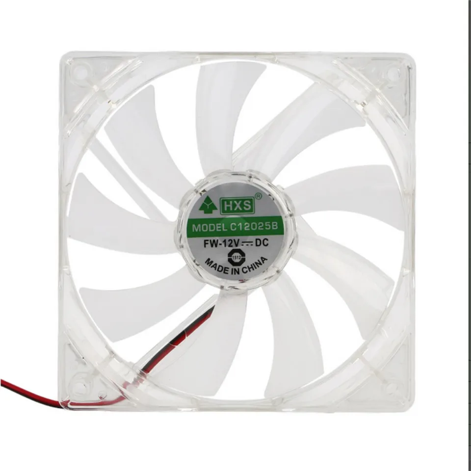 White Light Пять цветов свет ПК Вентилятор компьютера Quad 4 светодиодный свет 120 мм компьютерный корпус для ПК Вентилятор охлаждения мод тихий разъем Molex процессор кулер вентилятор - Цвет: White Light