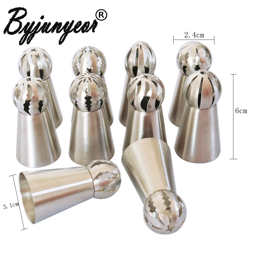 Сферический шар из нержавеющей стали 21 шт./компл. кондитерские насадки