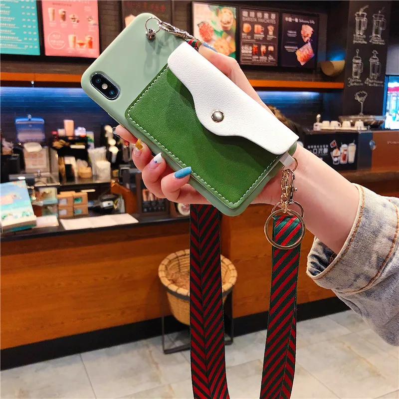 Чехлы для iPhone X 8 7 6S 6 Plus модный кожаный чехол телефона держатель карт