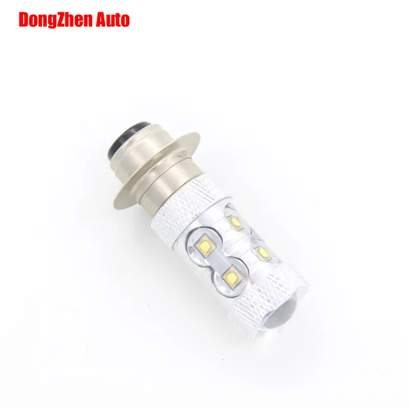 Dongzhen 1X 80 Вт P15D светодиодный автомобильный внешний светильник головной DRL дневной