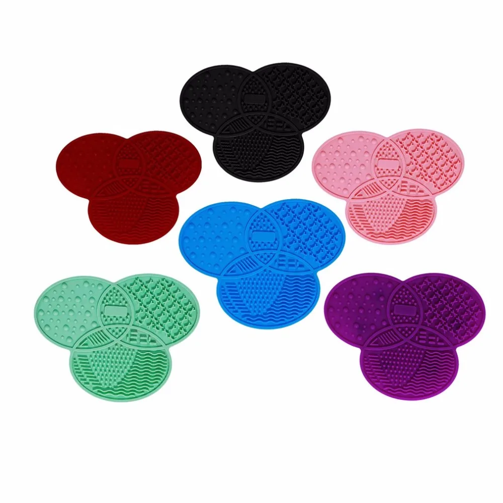 Новые Силиконовые кисти для макияжа очиститель косметический гель чистящий